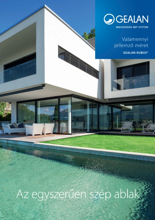GEALAN-KUBUS® prospektus