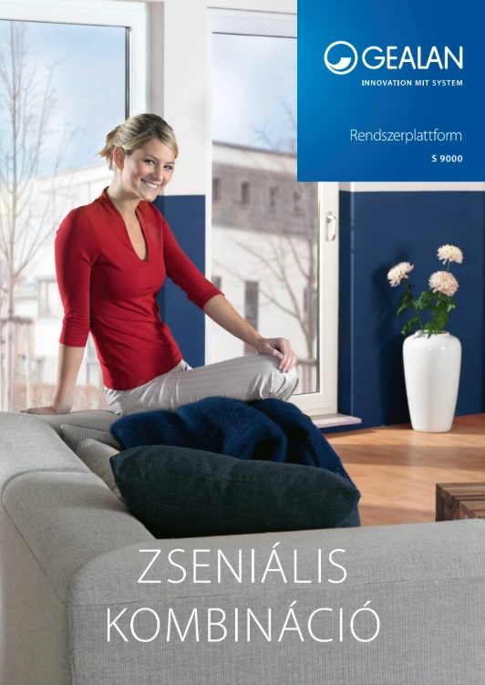 GEALAN S9000 ablakprofilrendszer prospektus