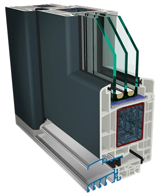 GEALAN bejárati ajtó S900 Klassik