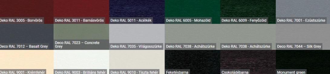 GEALAN LINEAR Különleges dekor fóliák