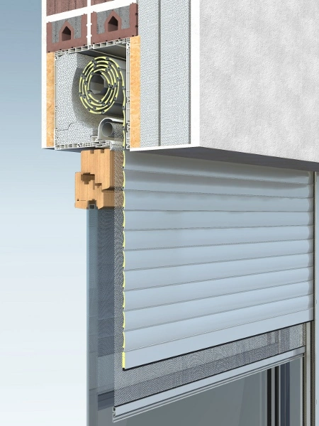 Umbroll Alu-integroll Combi redőny