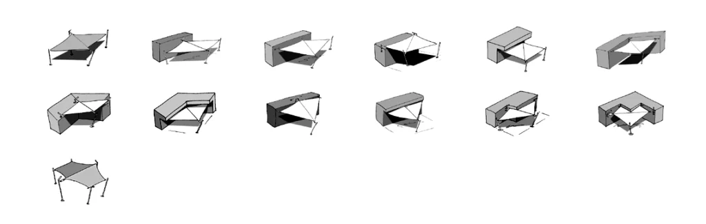 Napvitorla kiépítési lehetőségek