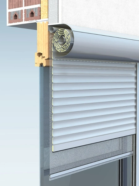 Umbroll Owal Combi redőny szúnyoghálóval