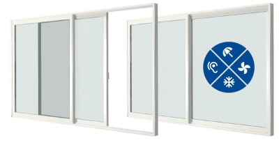 GEALAN-SMOOVIO® tömítési sík