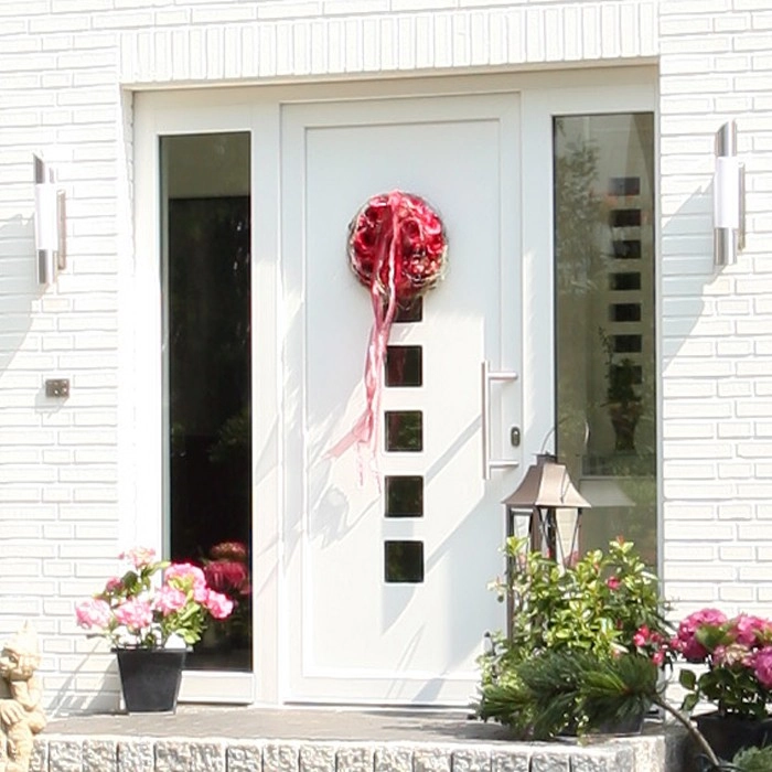 VEKA Softline 82 műanyag bejárati ajtó