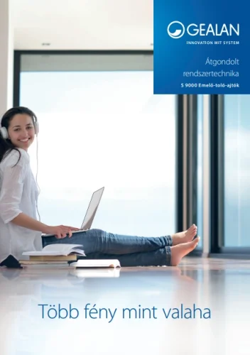GEALAN S9000 emelő-tolóajtók