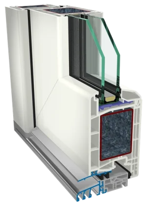 GEALAN S8000 IQ rendszerű bejárati ajtó